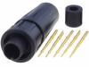 EN2C5M26G1 Разъем: круглый; Серия: EN2; вилка; "папа"; Покрытие: позолота; 3А