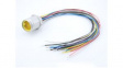 1300150112 Mini-Change C-Size Receptacle with Leads 1/2" - 14 NPT Threads Male (Straight) 19 Poles 2.0m (6.56') Length