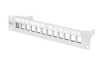 DN-91419 12-Port Modular Patch Panel with Label Fields, 10