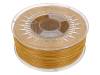 ABS+1.75-GOLD Филамент: ABS+; золотистый; 1кг; Темп.печати:230-240°C; ±0,05мм