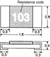 RK73H1JTTD2400F Resistor SMD 240 Ohm +- 1 %
