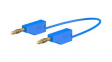 28.0073-07523 Test Lead, Blue, 750mm, Brass