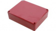 1590BBRD Die Cast Stomp Box, 94 x 119.5 x 34 mm, Aluminium,  Red