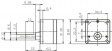 41.040.038-00.00-149 DC motor, 40 mm, with gear drive