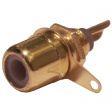 11306 CBMG B Female panel connector black