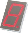 ELS-2325SURDA/S530-A3 7-segment LED-display red 57 mm THT