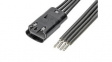 215313-1041 Cable Assembly, Mizu-P25 Plug - Pigtail, 4 Circuits, 150mm