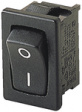 1801.1148 Rocker switch 1P 12 A 250 VAC