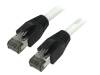 CQ8102S Patch cord; S/FTP; Cat 8.1; многопров; Cu; LSZH; серый; 15м; 26AWG