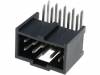 901303110 Гнездо; штыревое; C-Grid III; "папа"; PIN:10; угловой 90°; 2,54мм