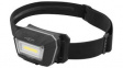 1600-0338 Headlamp, LED, Rechargeable, 280lm, 21m, IP65, Black