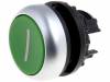 M22-DR-G-X1, Переключатель: кнопочный; 2; 22мм; зеленый; Подсвет: отсутствует, Eaton