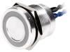 PS193P10Y01B24VL Переключатель: пьезоэлектрический; Положения: 2; SPST-NO; IP68