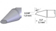 UFC-7HF5112S Soldering Tip Hoof, Micro 1.21mm