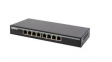 DN-95340 PoE Switch, Unmanaged, 1Gbps, 135W, RJ45 Ports 8, PoE Ports 8