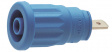 SEP 2610 F4,8 BLUE Safety socket diam. 4 mm Blue CAT II