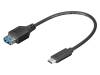 67894 Кабель; OTG, USB 3.0,USB 3.1; гнездо USB 3.0 A, вилка USB C; 0,2м