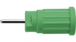 SEPB 6449 NI / GN Laboratory socket diam. 4 mm Green CAT III