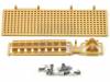 TAMIYA-70098 Аксессуар: шасси; пластмасса; коричневый; 60x160x5мм