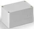 SPCP081308LG Cubo S 75 x 125 x 75 мм, 25 мм основание, глухая стенка, серая крышка, PC, IP 66
