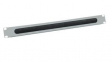 26.99.0313 Cable Management Panel with Brush Seal for 19" Cabinets, Metal, Grey
