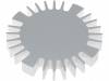 SK57010AL, Радиатор; LED; O:70мм; H:10мм; 2,05К/Вт, Fischer Elektronik