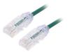 UTP28SP1MGR Patch cord; TX6-28™,U/UTP; 6; многопров; Cu; LSZH; зеленый; Дл: 1м