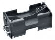 2.004 R-6 UM-3 Battery holder 4 x AA Push button