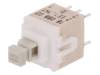 PVA2 EE H1 1.7N V2, Переключатель: клавиатура; Положения: 2; DPDT; 0,1A/32ВDC; белый, C & K