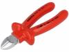 70 07 160, Щипцы; изолированные, бокорезы, для резки; 160мм; 1кВAC, Knipex