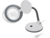 LUP-20-LED-SMD, Настольная лупа с подсветкой; Увел:12 дптр,3 дптр; 6Вт; 570лм, NEWBRAND (TME brand)
