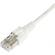 653916 Patch cable CAT6A ISO/IEC S/FTP 5 m White