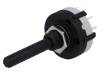SR26NS1-2-6P-M10-38R6, Переключатель: поворотный; 6; 0,3A/125ВAC; 1A/30ВDC; 30°; -10?60°C, Canal Electronic