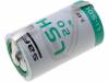 LS H20CNR, Батарея: литиевая; 3,6В; D; плоские, под пайку; O33,5x61,5мм, Saft