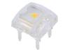 OSM54LZ4E1D LED Super Flux; 7,62x7,62мм; белый теплый; 900?1400мкд; 140°