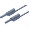 MVL S WS 25/1 GREY Safety test lead diam. 2 mm grey 25 cm CAT III