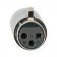 AC3F3MW XLR Adapter female-male 3P