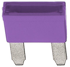 168.6785.4302, Fuse MINI(r) 3 A 32 VDC violet, Littelfuse