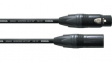 CPM 1 FM Microphone Cable Assembly   2 x0.22 mm2 Black, 1.0 m