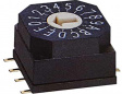 RND 210-00120 PCB coding switch HEX 4+1