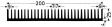 KS200-1000E Heat sink 1000 mm 1.1 K/W @ L=100 mm black anodised