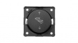936992505 Wall Push-Button Switch Matte with Imprint INTEGRO 1x (ON)-OFF-(ON) Flush Mount 7.5A 24V Black