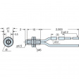 FD-62 Датчик: световодный; Дальность: 0?520мм; IP67; -55?80°C; Корпус: M6