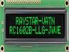 RC1602B-LLG-JWVE, Дисплей: LCD; алфавитно-цифровой; VA Negative; 16x2; LED; PIN:16, RAYSTAR OPTRONICS