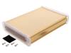 ALUG706GD200-C Корпус: универсальный; Х:146,6мм; Y:209мм; Z:41,6мм; золотистый