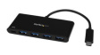 HB30C4AFPD USB Hub, 4x USB A Socket/USB C Socket - USB C Plug