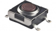 CB315FP Микропереключатель TACT; SPST; 0,05A/24ВDC; Rконт.макс: 100мОм