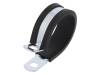 LKD1518 Хомуты; Oпетли: 31,8?33,3мм; W: 13мм; сталь; Материал корпуса: EPDM