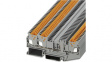 3050413 QTC 1,5-TWIN-TG terminal block qtc quick connection, 0.14...1.5 mm2 400 vac/vdc