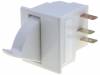 E3111CAAAA ROCKER; 1; SPDT; ON-(ON); 5A/250ВAC; белый; Корпус: белый; -25?70°C